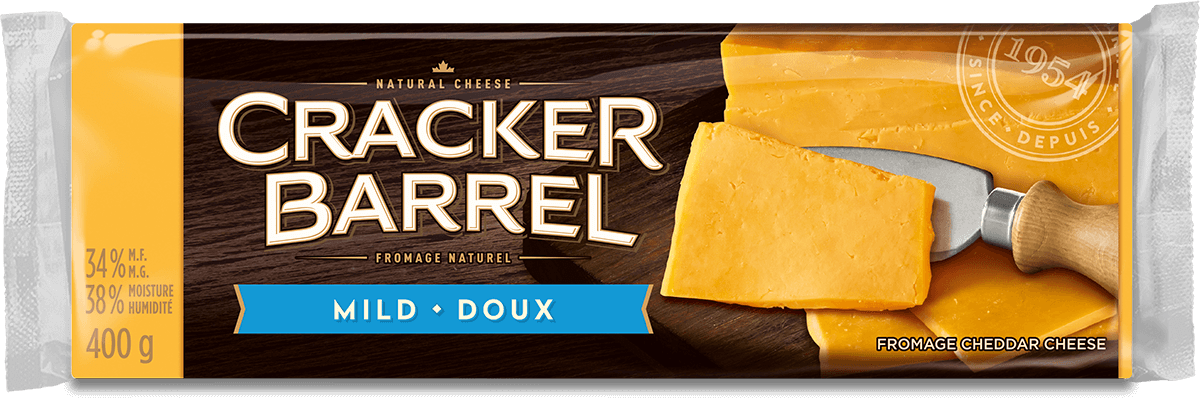 Cracker Barrel Cheese Block - Mild - 400 g