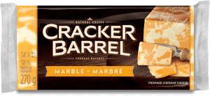 Cracker Barrel Cheese Block - Marble - 270 g