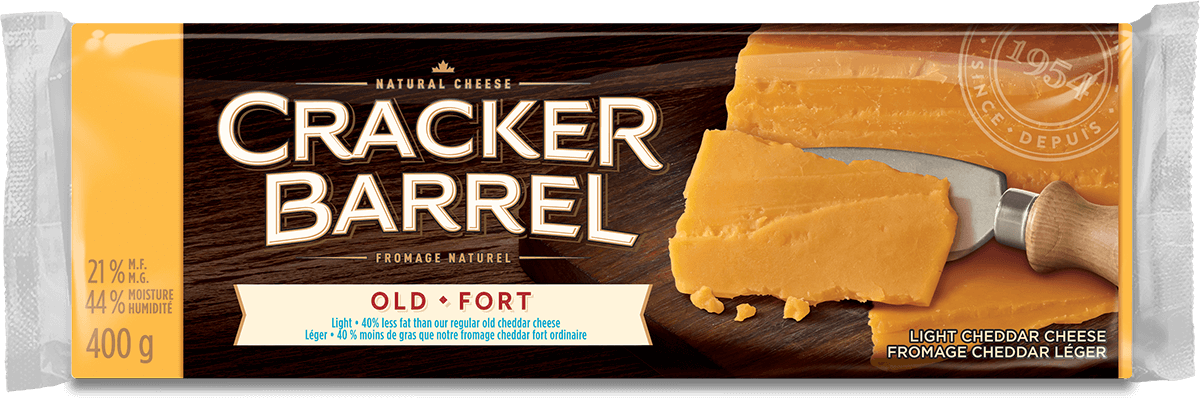 Cracker Barrel Cheese Block - Old Light - 400 g