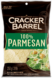 Cracker Barrel Shredded Cheese - Parmesan - 250 g