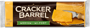 Cracker Barrel Cheese Block - Medium - 600 g